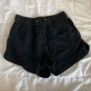 Black Sweatshorts